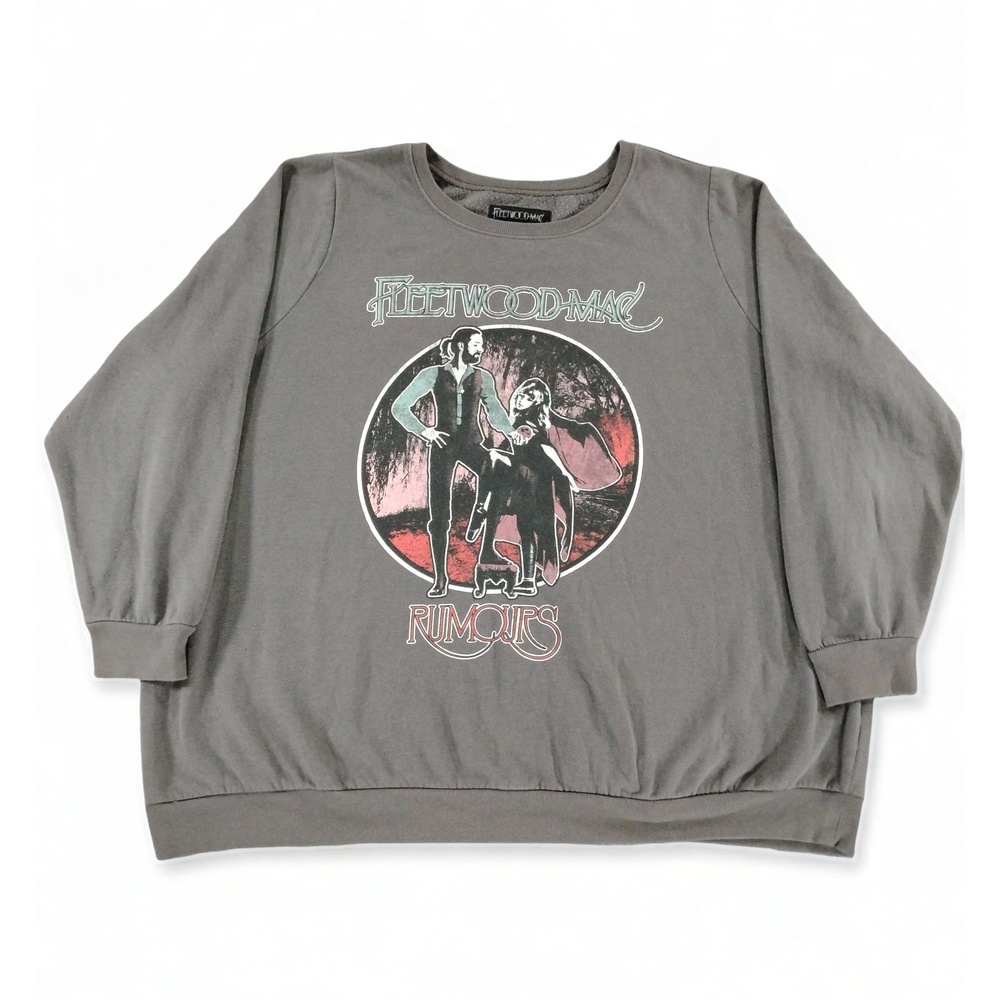 Fleetwood Mac Rumours Band Sweatshirt 2XL Cotton Blend Graphic Concert